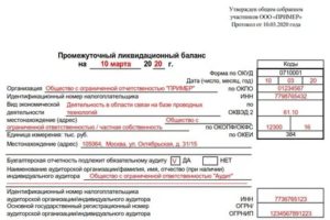 Кто Утверждает Ликвидационный Баланс Учредитель Или Ликвидатор