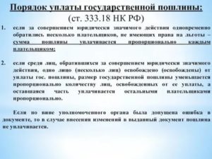 Госпошлина при рассмотрении дел в порядке особого производства