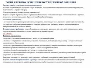 Госпошлина при рассмотрении дел в порядке особого производства